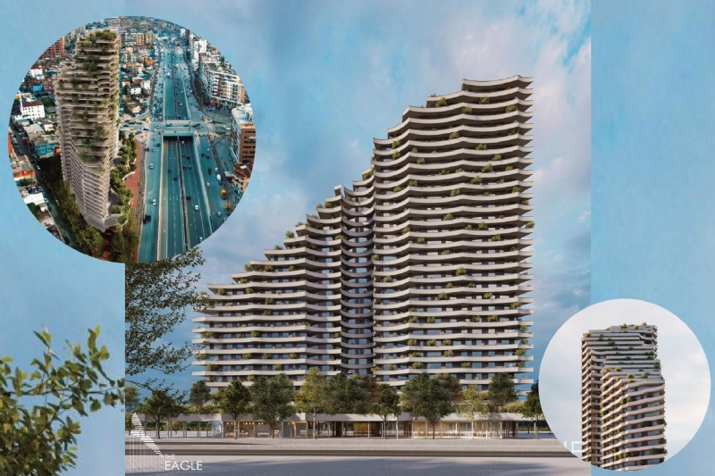 Kulla The Eagle me Arkitekturë që nuk kalon pa u vënë re